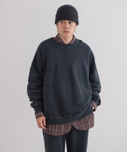 WHIMSIC(ウィムジック)の「【UNISEX】ニットビーニー(ニットキャップ/ビーニー・メンズ・チャコールグレー/ブラウン/ブラック・FREE)」の9枚目の写真