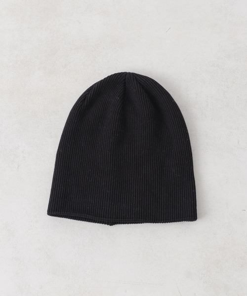 WHIMSIC(ウィムジック)の「【UNISEX】ニットビーニー(ニットキャップ/ビーニー・メンズ・チャコールグレー/ブラウン/ブラック・FREE)」の4枚目の写真