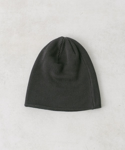 WHIMSIC(ウィムジック)の「【UNISEX】ニットビーニー(ニットキャップ/ビーニー・メンズ・チャコールグレー/ブラウン/ブラック・FREE)」の6枚目の写真