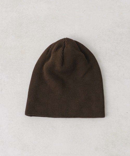 WHIMSIC(ウィムジック)の「【UNISEX】ニットビーニー(ニットキャップ/ビーニー・メンズ・チャコールグレー/ブラウン/ブラック・FREE)」の13枚目の写真