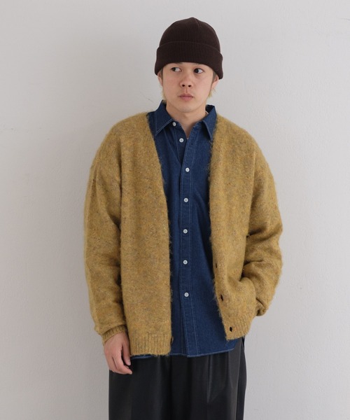WHIMSIC(ウィムジック)の「【UNISEX】ニットビーニー(ニットキャップ/ビーニー・メンズ・チャコールグレー/ブラウン/ブラック・FREE)」の22枚目の写真