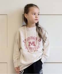 BIG FIELD | カレッジプリントスウェット（80～150cm）(スウェット)