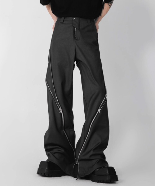 ACRARDIC*日本未入荷 プリーツデザイン ドレープPants/Slacks ACRARDIC*日本未入荷 プリーツデザイン ドレープPants/Slacks