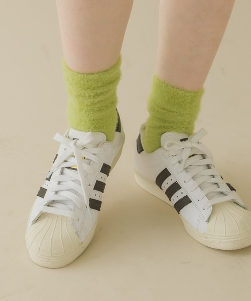 SMELLY（スメリー）の「シャギーソックス（ソックス/靴下・レディース・ブルー/ベージュ/グリーン系その他・22/25（85-100））」の6枚目の写真