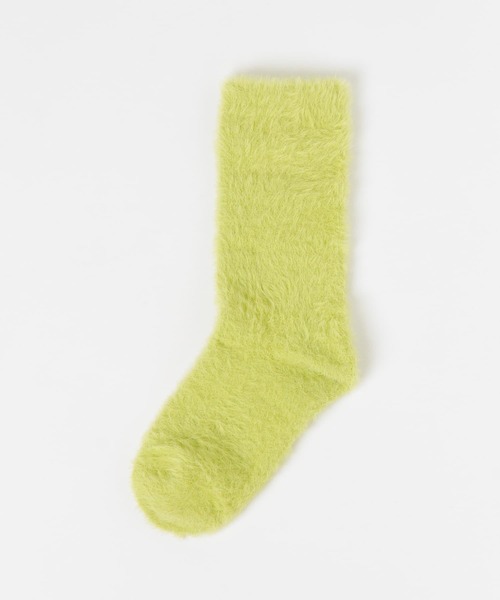 SMELLY（スメリー）の「シャギーソックス（ソックス/靴下・レディース・ブルー/ベージュ/グリーン系その他・22/25（85-100））」の14枚目の写真