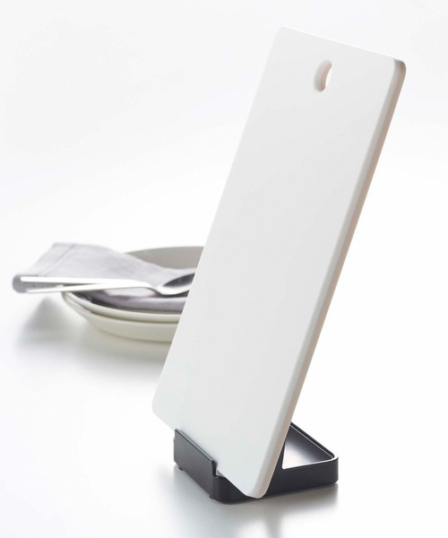 tower（タワー）の「tower(タワー)　お玉＆鍋ふたスタンド（キッチン収納・レディース・ホワイト/ブラック・F）」の6枚目の写真