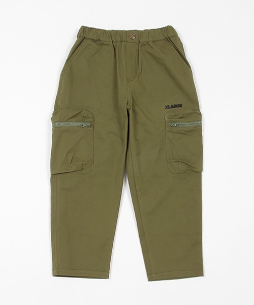 XLARGE KIDS(エクストララージキッズ)の「カーゴロングパンツ(カーゴパンツ・キッズ・カーキ/ブラック・90cm/100cm/110cm/120cm/130cm/140cm)」の15枚目の写真
