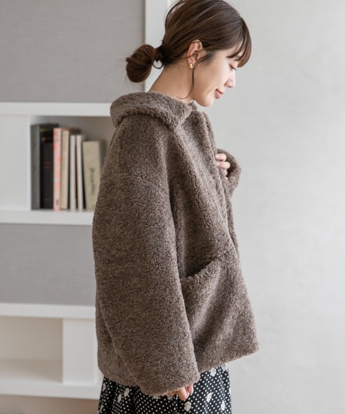 【新品タグ付き】【UR SONNYLABEL】プードルボアエリツキブルゾン URBAN RESEARCH Sonny Label（アーバンリサーチサニーレーベル