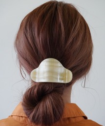 Jelly moo（ジェリームー）の「【 Jelly moo / ジェリームー 】 ウェーブ ボリューム ワイド ヘア クリップ（バレッタ/ヘアクリップ・メンズ）」