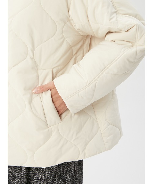 FRAY I.D（フレイアイディー）の「2WAYストール付きキルティング