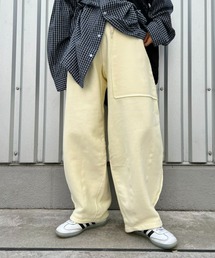 etsinta | 【etsinta/エシンタ】リメイクカーブスウェットパンツ(スウェットパンツ)
