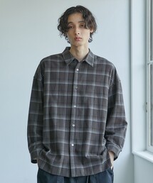 PUBLIC TOKYO | ハイクラスフランネルチェックシャツ(シャツ/ブラウス)