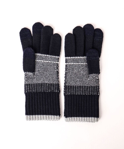 EVOLG（エヴォログ）の「【EVOLG/エヴォログ】LET2802 TIARA ニットグローブ（手袋・メンズ・ブルー系その他7/ブラック系その他3/ブルー系その他2・FREE）」の5枚目の写真