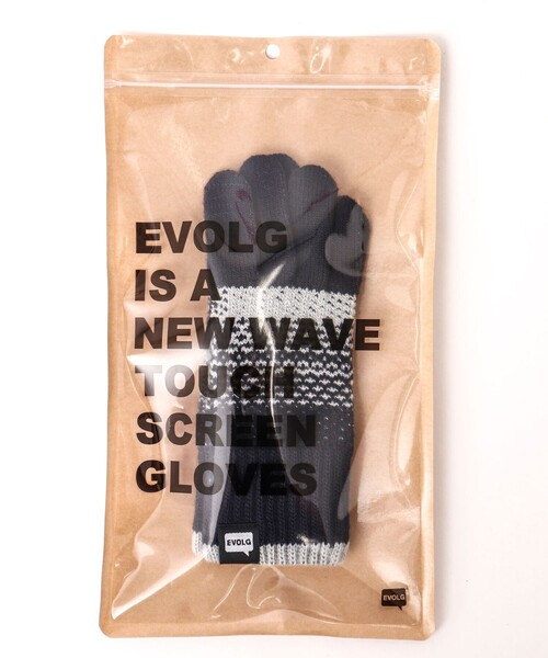 EVOLG（エヴォログ）の「【EVOLG/エヴォログ】LET2802 TIARA ニットグローブ（手袋・メンズ・ブルー系その他7/ブラック系その他3/ブルー系その他2・FREE）」の9枚目の写真