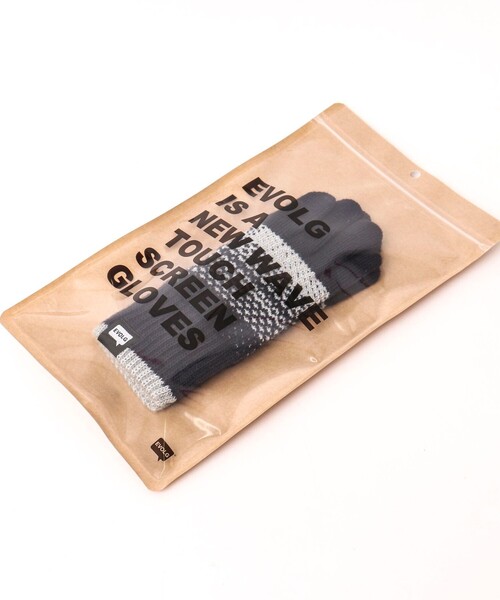 EVOLG（エヴォログ）の「【EVOLG/エヴォログ】LET2802 TIARA ニットグローブ（手袋・メンズ・ブルー系その他7/ブラック系その他3/ブルー系その他2・FREE）」の10枚目の写真