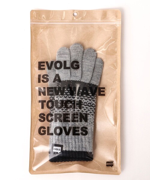 EVOLG（エヴォログ）の「【EVOLG/エヴォログ】LET2802 TIARA ニットグローブ（手袋・メンズ・ブルー系その他7/ブラック系その他3/ブルー系その他2・FREE）」の16枚目の写真