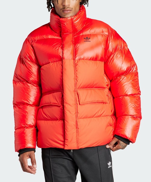 adidas（アディダス）の「ミッドウェイト ダウン パファージャケット / アディダスオリジナルス adidas Originals（ダウンジャケット/コート・メンズ・ブラック/レッド・X-SMALL/SMALL/X-LARGE/LARGE/MEDIUM/XX-LARGE/3XL）」の15枚目の写真