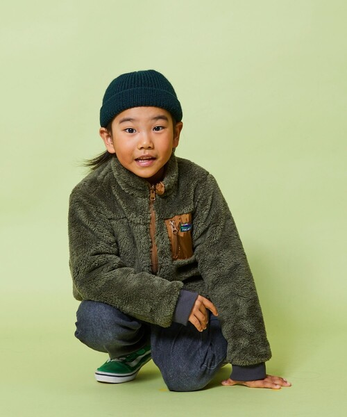 FREAK'S STORE（フリークスストア）の「限定展開 KIDS 2WAY フリース リバーシブルブルゾン / キッズ / 子供服（ブルゾン・キッズ・ベージュ/オリーブ/ブラック・120/130/150/140/110）」の3枚目の写真