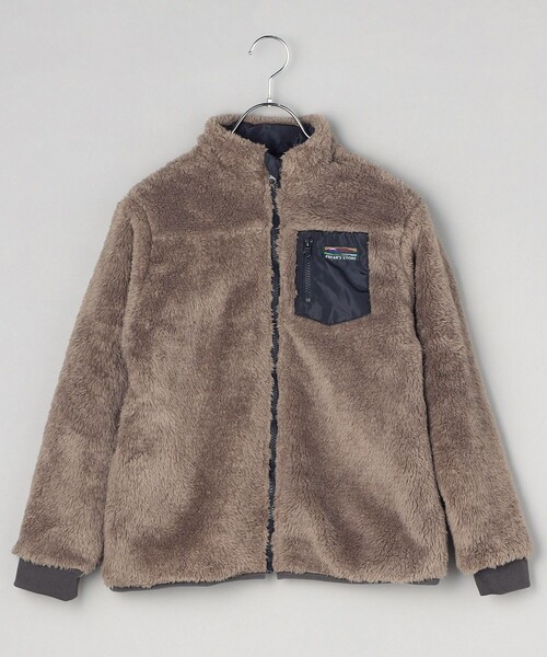 FREAK'S STORE（フリークスストア）の「限定展開 KIDS 2WAY フリース リバーシブルブルゾン / キッズ / 子供服（ブルゾン・キッズ・ベージュ/オリーブ/ブラック・120/130/150/140/110）」の16枚目の写真
