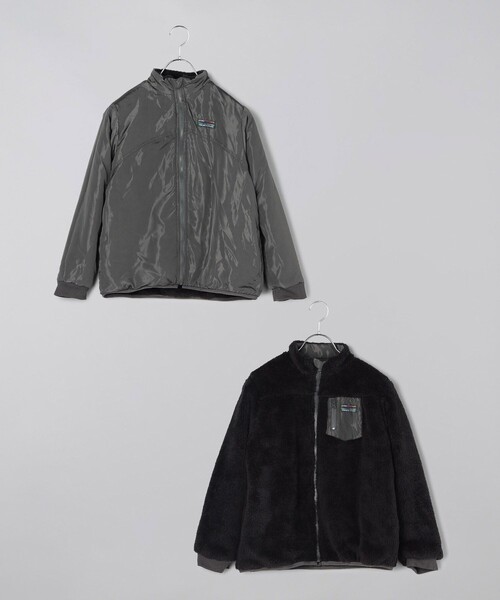 FREAK'S STORE（フリークスストア）の「限定展開 KIDS 2WAY フリース リバーシブルブルゾン / キッズ / 子供服（ブルゾン・キッズ・ベージュ/オリーブ/ブラック・120/130/150/140/110）」の18枚目の写真