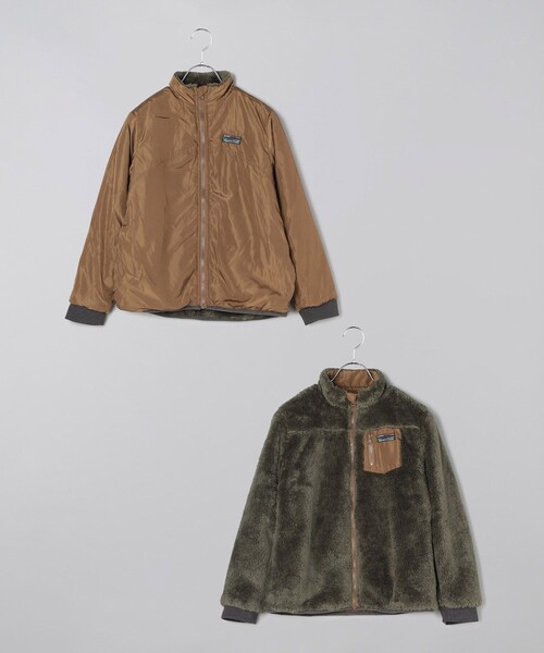 フリークスストア　リバーシブルアウター 限定展開 ナイロン フリース リバーシブルブルゾン/ボアブルゾン