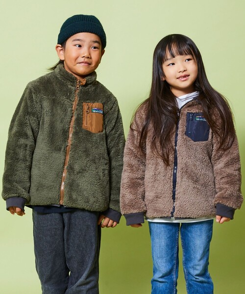 FREAK'S STORE（フリークスストア）の「限定展開 KIDS 2WAY フリース リバーシブルブルゾン / キッズ / 子供服（ブルゾン・キッズ・ベージュ/オリーブ/ブラック・120/130/150/140/110）」の21枚目の写真