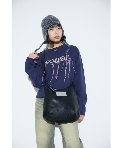 LAGUA GEM（ラグアジェム）の「KNIT イヤーワッチ（ニットキャップ/ビーニー・レディース・オレンジ/グレー・FREE）」の19枚目の写真