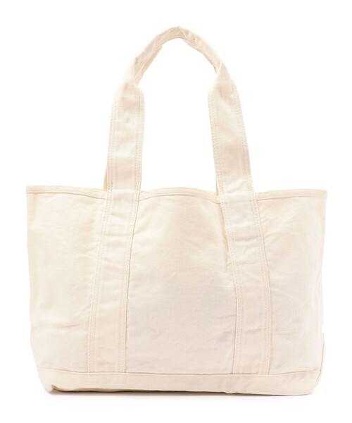 JAMES PERSE(ジェームスパース)の「コットンリネンキャンバストートバッグ MINI AMF0317(トートバッグ・メンズ・ホワイト/ブラック・FREE)」の2枚目の写真