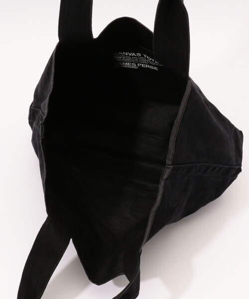 JAMES PERSE(ジェームスパース)の「コットンリネンキャンバストートバッグ MINI AMF0317(トートバッグ・メンズ・ホワイト/ブラック・FREE)」の10枚目の写真
