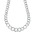 CRIMIEiNC~[j́uLINK CHAIN GRADATION SILVER NECKLACE SHORT / `F[ Of[V Vo[ lbNX V[gilbNXjvbVo[