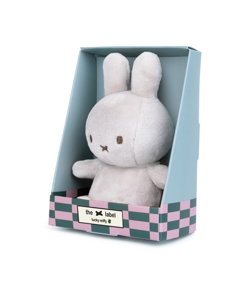 Dick Bruna(ディックブルーナ)の「BON TON TOYS 10cm Lucky Miffy Gift(インテリア雑貨・レディース・ベージュ/グレー/クリーム/コーラル/ライラック/アイボリー系・FREE)」の7枚目の写真