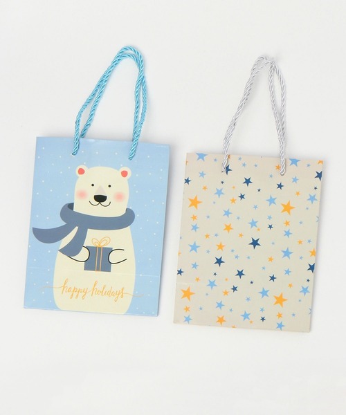 FOREVER 21（フォーエバー トゥエンティーワン）の「クリスマスショッパー　セット８（ラッピングキット・レディース・ブルー・FREE）」の2枚目の写真