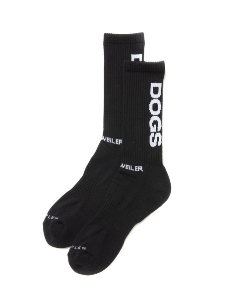 ROTTWEILER（ロットワイラー）の「R9 PURPLE SOX（ソックス/靴下・メンズ・ホワイト/ブラック・ONE SIZE）」の2枚目の写真