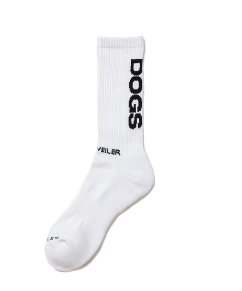 ROTTWEILER（ロットワイラー）の「R9 PURPLE SOX（ソックス/靴下・メンズ・ホワイト/ブラック・ONE SIZE）」の3枚目の写真