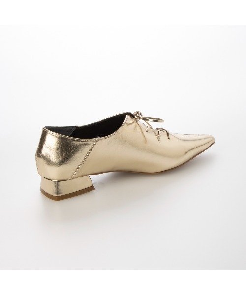 EVOL（イーボル）の「一部WEB限定カラー【EVOL】ソフトポインテッドレースアップパンプス IW5346（パンプス・レディース・シルバー/ゴールド/アイボリー/ブラック・22.5cm/24.0cm/22.0cm/23.5cm/24.5cm/23.0cm）」の13枚目の写真