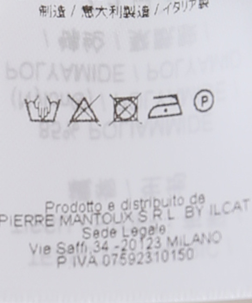 EDIT. FOR LULU（エディットフォールル）の「【Pierre Mantoux/ピエールマントゥー】シアータンク（タンクトップ・レディース・ブラック・SMALL）」の6枚目の写真