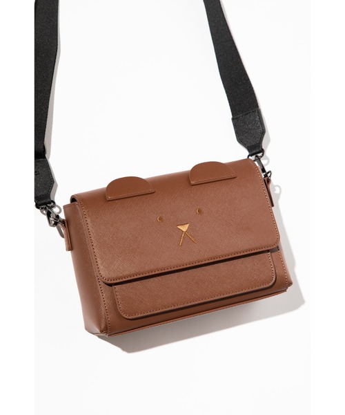 Jeea　ショルダーバッグ ブラウン ノベルティ ショルダーバッグ | artigiano Ι アルティジャーノ