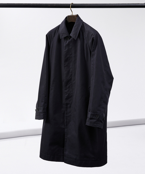 ABAHOUSE（アバハウス）の「【玉虫ツイル】ステンカラーコート / スプリングコート（ステンカラーコート・メンズ・ベージュ/ネイビー/カーキ・46/48）」の16枚目の写真