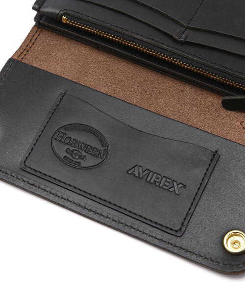 HORWEEN LEATHER LONG WALLET / ホーウィン レザー ロング ウォレット / AVIREX / アヴィレックス（財布）｜AVIREX（アヴィレックス）