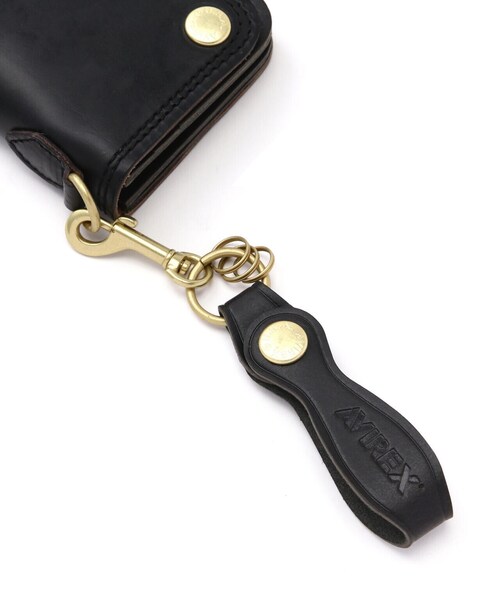 HORWEEN LEATHER LONG WALLET / ホーウィン レザー ロング ウォレット / AVIREX / アヴィレックス（財布）｜AVIREX（アヴィレックス）