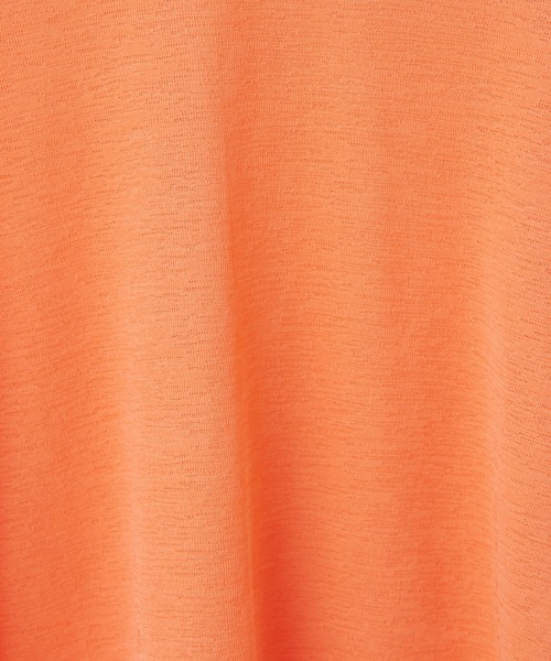 CIAOPANIC TYPY（チャオパニックティピー）の「【KIDS】袖切り替えシアーカットソー（Tシャツ/カットソー・キッズ・サックスブルー/アイボリー/ブラック/オレンジ/ホワイト/ブラック系その他・SMALL/MEDIUM/LARGE/X-LARGE/XX-LARGE）」の7枚目の写真