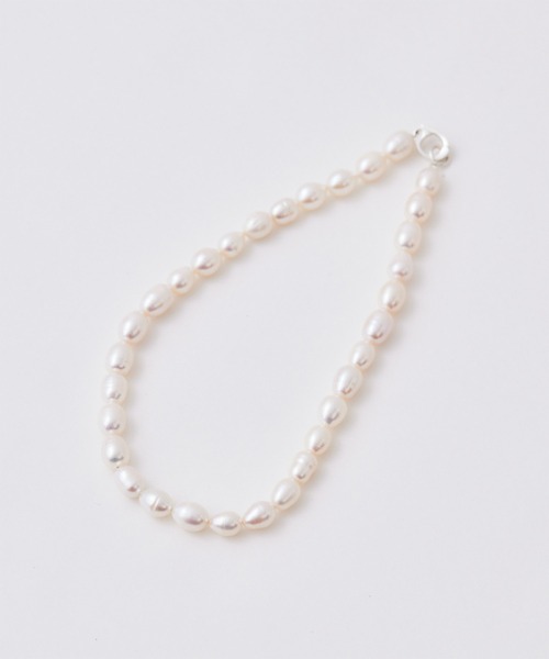 GALLARDAGALANTE（ガリャルダガランテ）の「【Hoaw.】パールチョーカーネックレス（ネックレス・レディース・ホワイト/ブラック・ONE SIZE）」の8枚目の写真