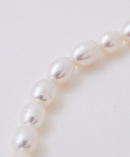 GALLARDAGALANTE（ガリャルダガランテ）の「【Hoaw.】パールチョーカーネックレス（ネックレス・レディース・ホワイト/ブラック・ONE SIZE）」の16枚目の写真