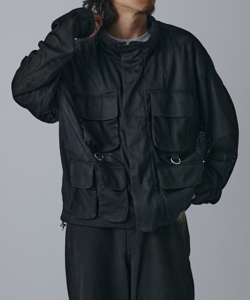 Luis 24SS メンズフィッシャーマンズジャケット Lui's（ルイス）の「メッシュフィッシャーマンズジャケット