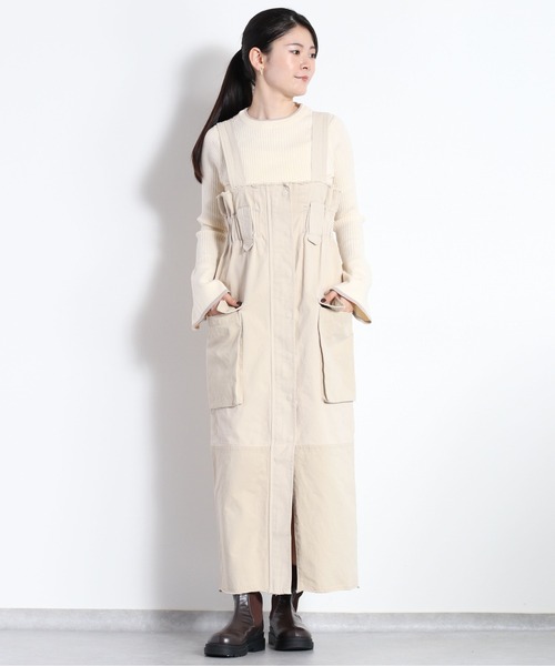 【セール】ミリタリージャンパースカート（ジャンパースカート）｜cepo（セポ）