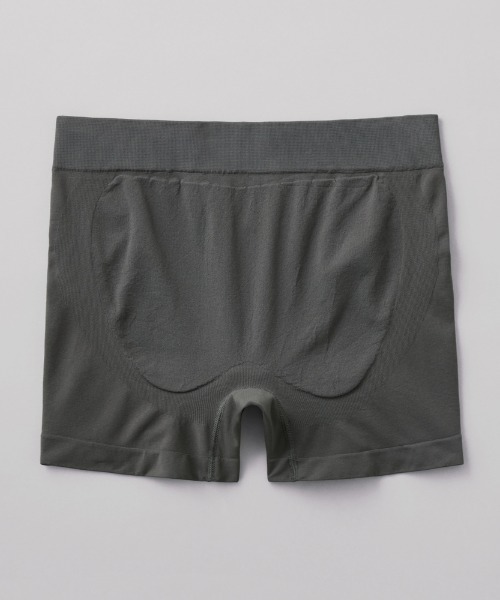BODY WILD(ボディーワイルド)の「BODY WILD/ボディワイルド セミロングボクサーパンツ e-BOXER サイドライン柄(ボクサーパンツ・メンズ・ブラック/イエロー/ブルーグリーン/ライトグレー/レッド系その他/ダークブルー・X-LARGE/MEDIUM/LARGE)」の8枚目の写真