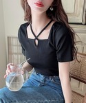 Meiru(メイル)の「トップス(Tシャツ/カットソー)」