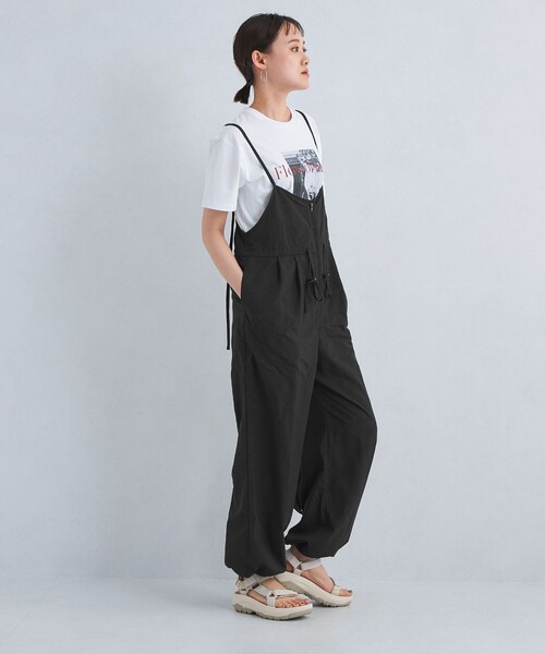 green label relaxingブラックサロペット・オーバーオール green label relaxing(グリーンレーベルリラクシング