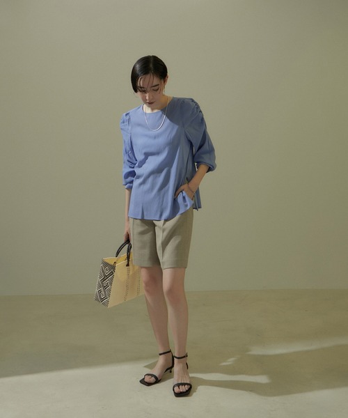 Letra(レトラ)の「【Letra for SALON】別注FLOR SHORT STYLE S(かごバッグ・レディース・ブラック/キナリ・FREE)」の11枚目の写真