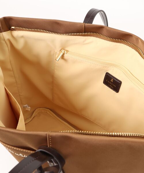 LANVIN en Bleu（ランバンオンブルー）の「マルク トートバッグ（小）（トートバッグ・レディース・ブラック/ダークグレー/ミント/ライトブラウン・FREE）」の11枚目の写真